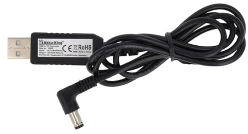 Spannungswandler 5 V USB auf 12 Volt - Rundstecker, Hohlstecker