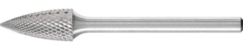 PFERD TOOLS 21222773 Frässtift Hartmetall Spitzbogen Länge 43 mm Produktabmessung, Ø 6 mm Arbeits-Länge 13 mm Schaftdur