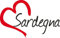 Adesivo per auto  SARDEGNA  cuore Sticker, Isola d'Italia ca.9x14cm taglio contorno
