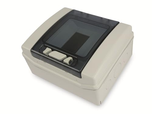 UNITEC 47101 AP - FR - Kleinverteiler IP 55, grau 6 Module