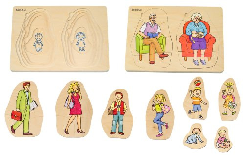 Beleduc 17052 - Lagenpuzzle Oma & Opa