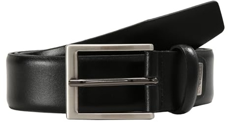 bugatti Herren 37600-1401 Gürtel, per pack Schwarz (schwarz 290), 85|#85|#673 (Herstellergröße: 85)
