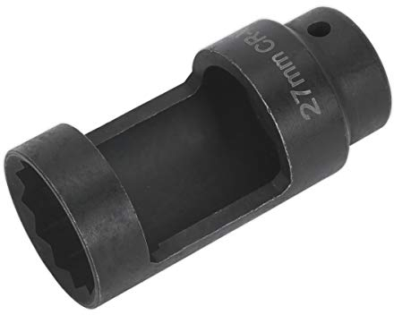 Sealey Sx024 Diesel Injecteur Socket, paroi Mince 1/5,1 cm carré d'entraînement, 27 mm