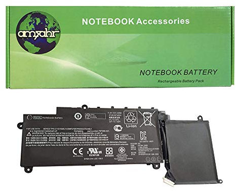 amsahr 787520-05 Ersatz Batterie für HP 787520-005, X360 310 G1, (11.4V, 3780mAh) Umfassen Mini Optische Maus schwarz