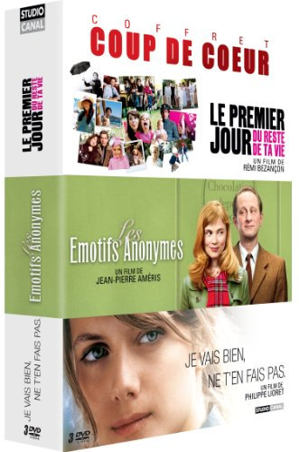 Coup de Coeur-Coffret-Les émotifs anonymes + Le Premier Jour du Reste de ta Vie + Je Vais Bien, ne t'en Fais Pas