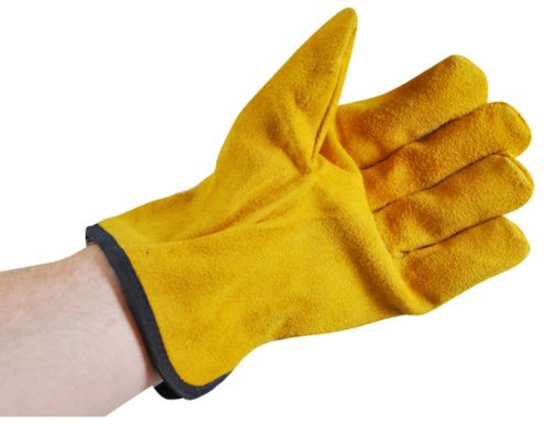 Kingfisher GGMN4 Pro Gold Men's Bramble Gardening Gloves - Yellow