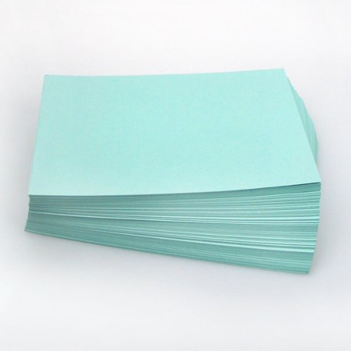 Office Line Karteikarten, 500 Stück, blau, 190 g, DIN A5, blanko, Art.Nr.: 770281