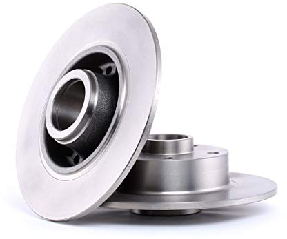 2x Bremsscheibe Voll Ø 2598 mm Hinten (0 986 479 684) u.a. passend für Renault Hinten von Bosch (Set0 986 479 684) Bremsanlage Bremsscheibenset, Scheibenbremse, Satz, Bremsscheibensatz