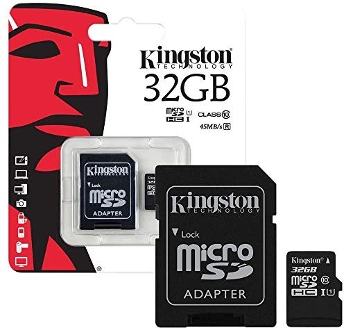 Kingston 32GB Class-10 Micro SDHC Memory Card For Nokia 1, 2.1, 3.1, 5.1, 6, 7.1, 8 Sirocco, 3310 3G, Microsoft Lumia 540, Lumia 650 and Lumia 640 LTE & XL Mobile Phones