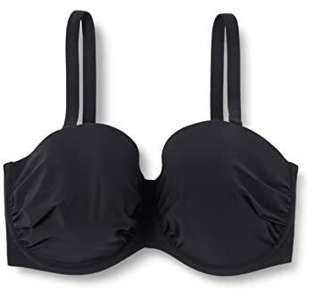 Rosa Faia Bikini-Oberteil Cosima, Nero (Schwarz 001), 40 (Taglia Del Produttore:38C) Donna