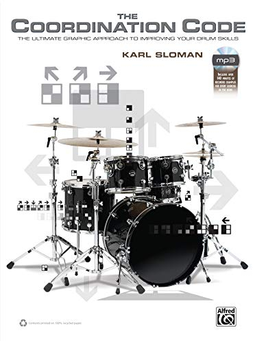 The Coordination Code: The Ultimate Graphic Approach to Improving Your Drum Skills, Book, Poster & Enhanced CD