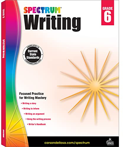 Spectrum Writing, Grade 6: Volume 40