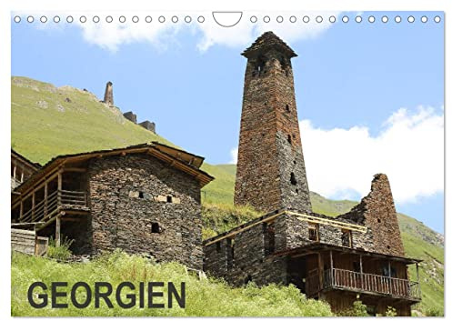 GEORGIEN (Wandkalender 2026 DIN A4 quer), CALVENDO Monatskalender: Das kleine Land bietet eine unglaubliche Vielfalt an Natur, Kultur und Geschichte (CALVENDO Orte)