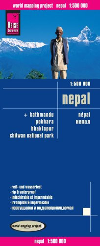 Reise Know-How Landkarte Nepal (1:500.000): world mapping project