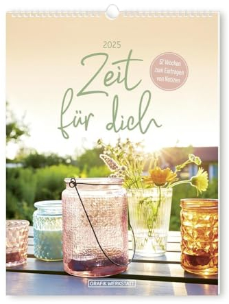 Wochenkalender klein 2025 Zeit für dich: Wochenkalender
