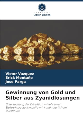 Gewinnung von Gold und Silber aus Zyanidlösungen: Untersuchung der Extraktion mittels einer Elektrokoagulationszelle mit kontinuierlichem Durchfluss