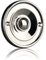 Byron 2207C Bell Push – Flush Mounted – Chrome Finish, 10.008.05