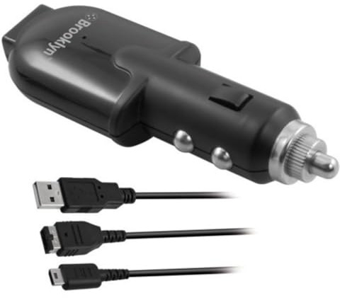 NDS Lite / NDS / GBA SP Car Adapter