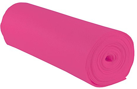 folia 520023 - Bastelfilz, mit feiner Wollqualität, 1 Rolle ca. 45 cm x 5 m, pink, klebefleckenfreie Verarbeitung - ideal für vielfältige Bastelarbeiten