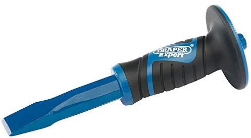 Draper 51024 Expert Hex Shank Cold Chisel with Soft Grip Hand Guard, 25mm x 300mm