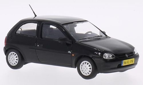 Opel Corsa B, schwarz, 1994, Modellauto, Fertigmodell, Triple 9 Collection 1:43
