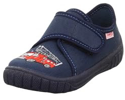 Superfit Jungen Bill Hausschuhe, Blau Rot 8000, 27 EU