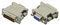 zdyCGTime (2PACK) DVI-I 24 + 1 maschio a VGA HD15 femmina adattatore nichelato per gaming, DVD, portatili, HDTV e proiettore