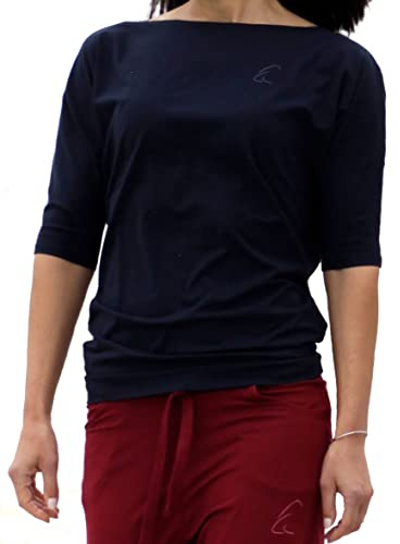 ESPARTO Halbarmshirt Sadaa in Nachtblau L