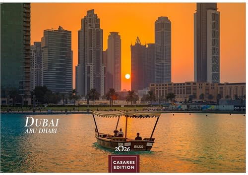 Dubai/Abu Dhabi Kalender 2026 – Wandkalender | Fotokalender Orient 24x35 cm - . mit atemberaubenden Bildern – Perfekt für Dubai Fans & Reiseliebhaber