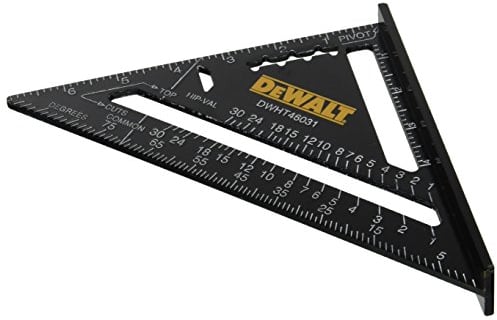 DEWALT DWHT46031 Aluminium 17,8 cm Premium Sparren-Quadrat