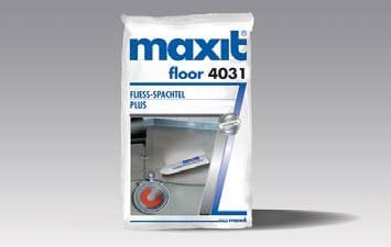 maxit floor 4031 Fließspachtel Plus | 25kg | Zement-Bodenspachtelmasse Fließspachtelmasse, Spachtelmasse für Schichtdicken von 1-10mm | nur für Innen, hoch belastbar, maschinell verarbeitbar