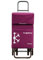 ROLSER Einkaufsroller DOS+2 / Thermo Fresh, TER038, 39 x 31 x 105 cm, 54 Liter, 40 kg Tragkraft, bordeaux
