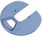 Bosch Siemens 482103 00482103 Lid Splash Guard Blue for Mixing Bowl Part MK44 MUM4 Food Processor also 00086064 00269315