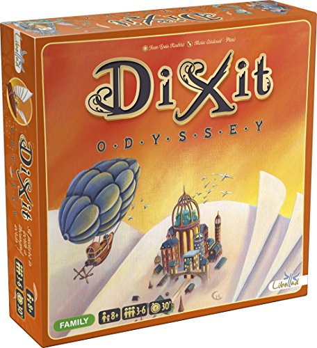 Asmodee Libellud, Dixit Odyssey, Board Game, Ages 8+, 3 to 8 Players, 30 Minutes Playing Time