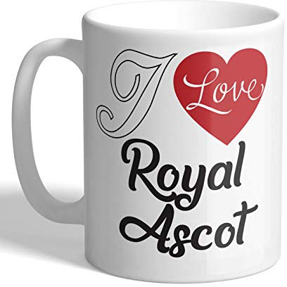 I Love Mugs - I Love Royal Ascot - Mug, Ceramic, 11fl.oz.