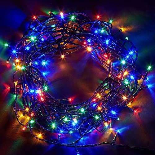 NETTA Christmas Tree Fairy Lights - 400 LED Multi-Colour with 8 Different Modes; for Outdoor & Indoor Use, Plug in Xmas Party Decorations - 400 LED/ 40M Lit-Length