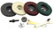 1 Set 4inch*16mm Stainless Steel Aluminium Grinding Polishing Kit Fit for Drill DIY Angle Grinder Bulgarian Flap Disc Gaodpz