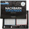 DENKRIESEN - NACHBARN VERSENKEN - Schiffe sind doof - Schiffe versenken neu aufgelegt | Spielblock | Partyspiel | Reisespiel | Wichtelgeschenk | Geburtstagsgeschenk | Spiel für 2 Personen