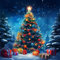 Rheskbecy Diamond Painting Set Christmas für Erwachsene,DIY 5D diamant painting Weihnachtsbaum,Home Wall Decor 30x30cm