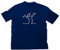 STYLETEX23 #1 - Maglietta T-Shirt La Linea Lui, Blu, L