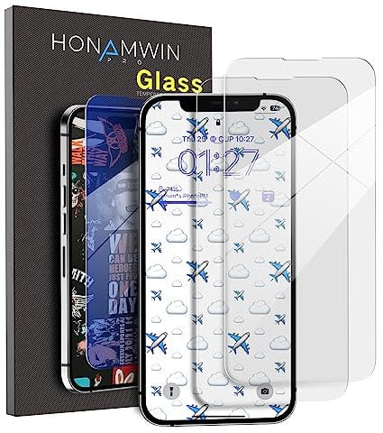HONAMWINPRO Screen Protector For iPhone XR Easy to Install HD 2 PACK