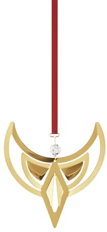Georg Jensen Cc 2024 Holiday Ornament Angel 18 Kt Gold Plated