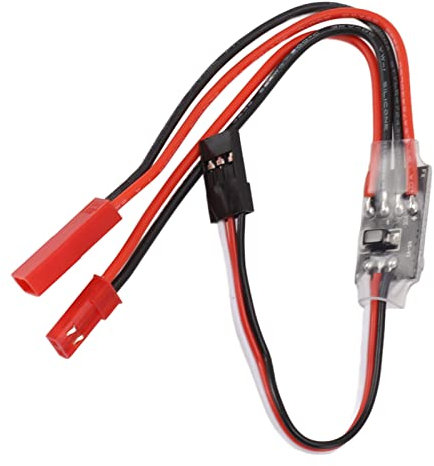 Acouto Interrupteur Marche/arrêt Rc Interrupteur électronique télécommandé 3-30 V 20 A Interrupteur électronique Rc Haute Tension pour Pompe de Drone Rc Contrôle Pwm PCB Rc Schalter