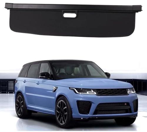 RGHDEHD Einziehbarer Auto Laderaumabdeckung für Land Rover Range Rover Sport 2013-2022, Auto Hintere Hutablage PrivatsphäRe Cargo Cover