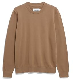ARMEDANGELS Herren Pullover aus Bio-Baumwolle LOUKAA Regular Fit Light Oak