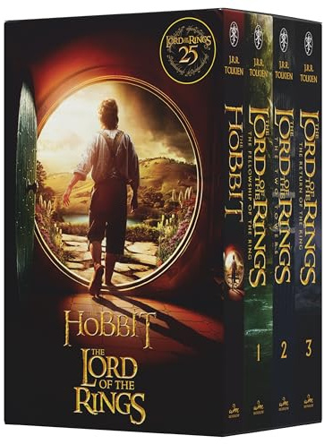 The Hobbit and The Lord of the Rings Boxed Set 25th Anniversary [Movie tie-in]: The Hobbit / The Fellowship of the Ring / The Two Towers / The Return of the King
