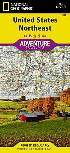 United States, Northeast: Adventure Maps (National Geographic Adventure Travel Map, Band 3127)