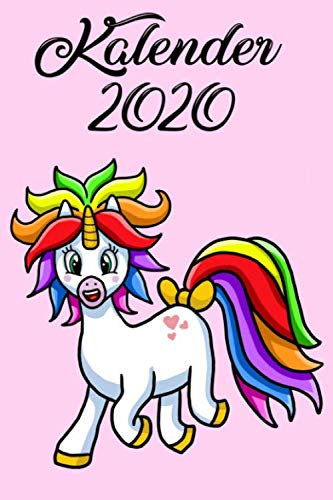 Einhorn Taschenkalender Wochenplaner Tagesplaner und Jahresplaner 2020: Einhorn Planer mit To-Do-Liste, Organizer Journal Terminkalender Terminplaner ... in diesem Jahr, Jahreskalender, Kalender A5
