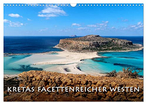 Kretas facettenreicher Westen (Wandkalender 2026 DIN A3 quer), CALVENDO Monatskalender: Kreta ist zu jeder Jahreszeit eine Reise wert. (CALVENDO Orte)