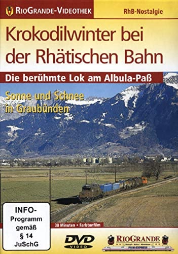 Krokodilwinter bei der Rhätischen Bahn